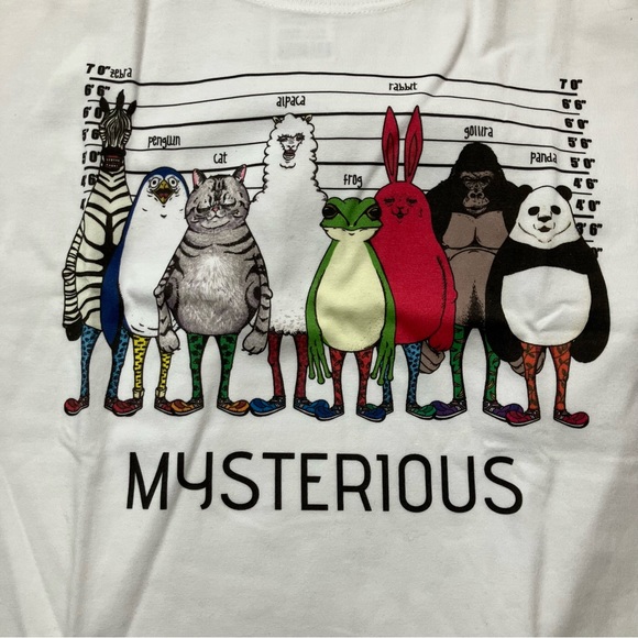 NWOT B-SIDE LABEL Mysterious Gathering t-shirt - Japanese Import - Picture 3 of 3